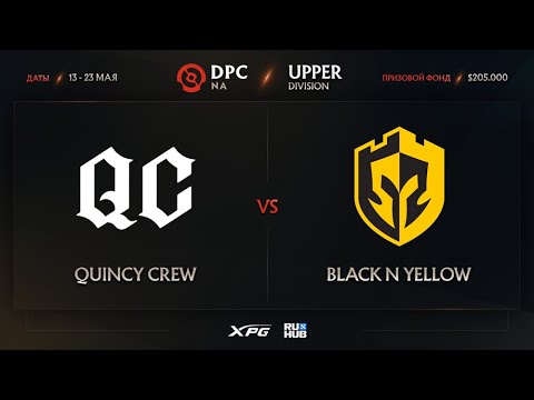 Quincy Crew vs Black N Yellow, Dota Pro Circuit 2021 NA S2, bo3, game 1 [Eiritel & Lost]