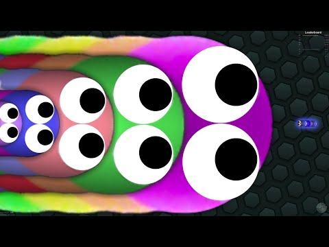 Slither.io A.I. 130,000+ Score Epic Slither Snake Best Gameplay! #287