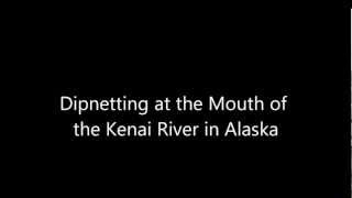 preview picture of video 'Dipnetting for Salmon at the Mouth of the Kenai River in Alaska'