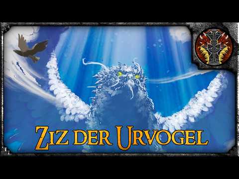 Ziz the Primordial Bird of Hebrew Mythology --- The Bestiary