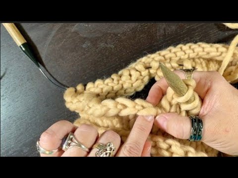 Ranunculus Knit-a-Long assistance, part 13: section 5.2-Sleeve separation for *short* sleeves