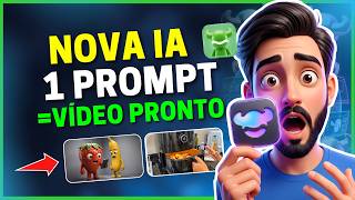 🚨NOVA IA com AGENTES Cria VÍDEOS COMPLETOS Sozinha! (Roboneo)