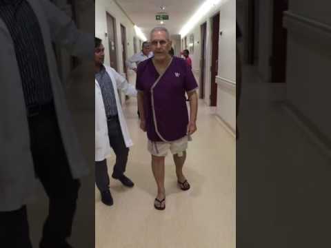 Unilateral Total Knee Replacement From IRAQ — Patient Video