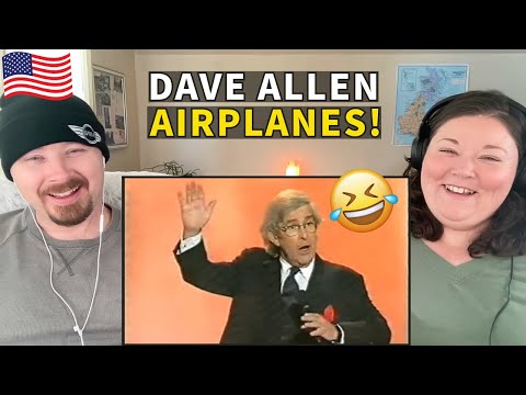 Americans React to Dave Allen on Airplanes - This Was Hilarious!