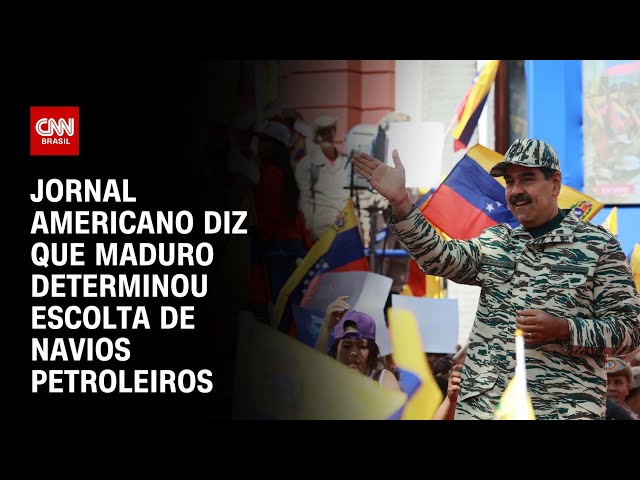 Maduro manda Marinha escoltar petroleiros após bloqueio de Trump, diz NYT | CNN 360°