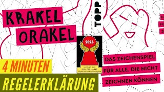 Krakel Orakel Regeln Anleitung Regelvideo Partyspiel Nominiert Spiel des Jahres 2025