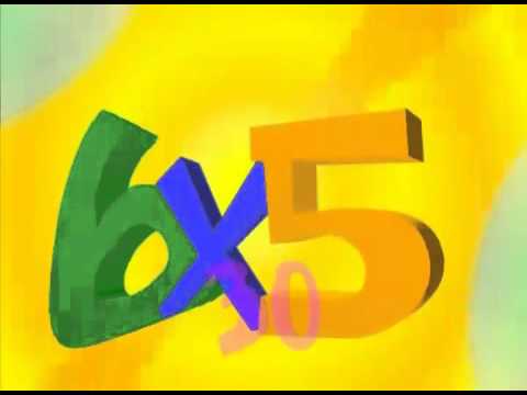 Tablas de Multiplicar -La Tabla del 6  - Canti Rondas - Canciones Infantiles Educativas
