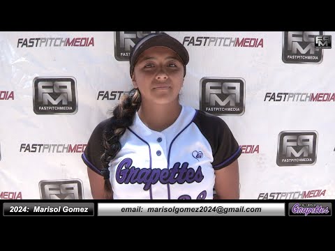 2024 Marisol Gomez Athletic Third Base and Outfield Softball Skills Video - Ca Grapettes Medina