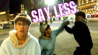 HASS ABDUL BEAT UP THE ‘SAY LESS‘ GUY??? (MUST WATCH)