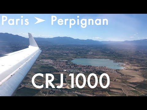 Bombardier CRJ1000 AIR FRANCE HOP Paris (Orly) ► Perpignan [2019-09-07]