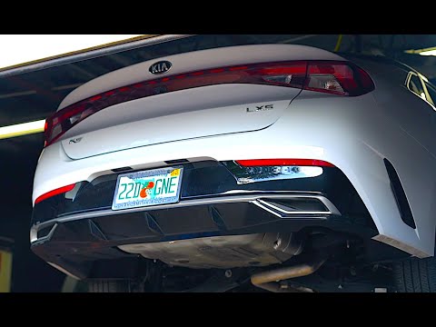 **NEW** Kia K5 with muffler delete exhaust sound