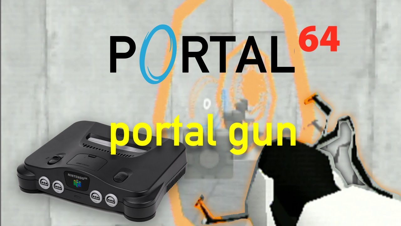 Portal Demake for Nintendo 64: Portal Gun - YouTube