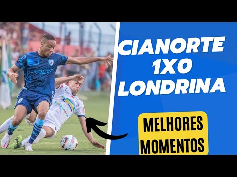 MMs CIANORTE 1X0 LONDRINA - 3ª RODADA - PARANAENSE 2023
