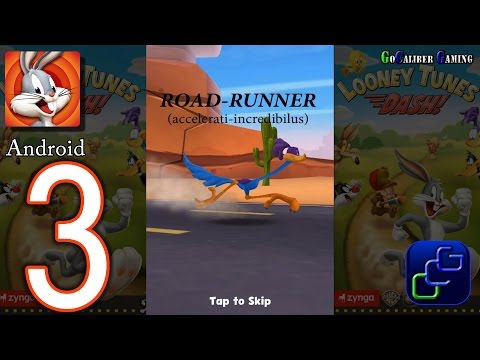 Looney Tunes Dash Android Walkthrough - Part 3 - Episode 2: Road Runner Rampage