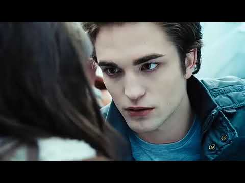 Twilight trailer frame with prom lights and the gazebo where Bella and Edward dance