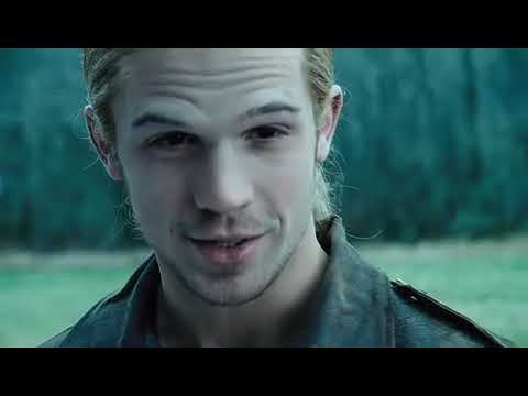 Twilight trailer still of the baseball sequence set under storm clouds