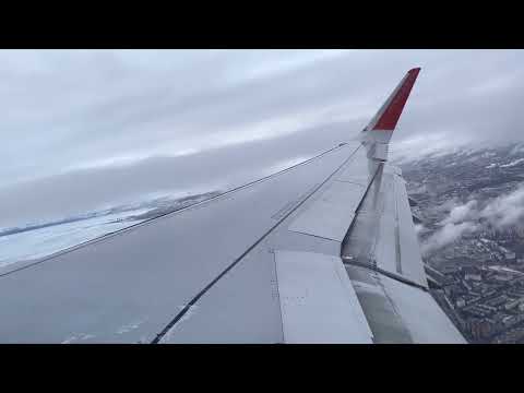 Aeroflot Airbus A321 Sharklets Takeoff from Saint Petersburg=))