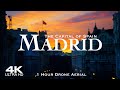 [4K] MADRID 2024 🇪🇸 1 Hour Drone Aerial of the capital of Spain | Toledo & Segovia España