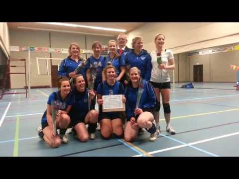 dames 1 vvRolde kampioen
