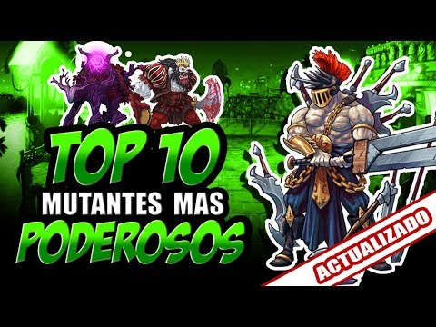 Top 10 Mutantes mas poderosos (ACTUALIZADO) - Mutants Genetic Gladiators Video