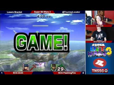 Super Bit Wars 3 PM - SCG Zinth (Marth) vs SCG Flashing Fire (Snake) - Losers Bracket