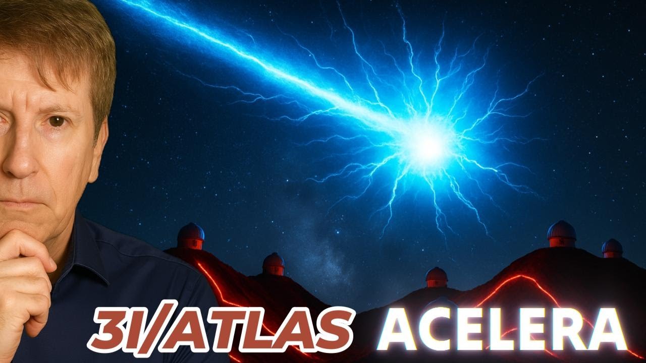 EL 3I/ATLAS ACELERA Y SE PONE AZUL: ESTO LO CAMBIA TODO
