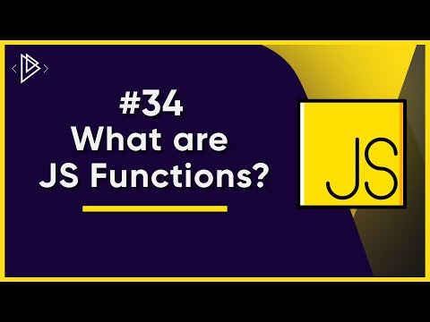 34 What are JS Functions | JavaScript Full Tutorial