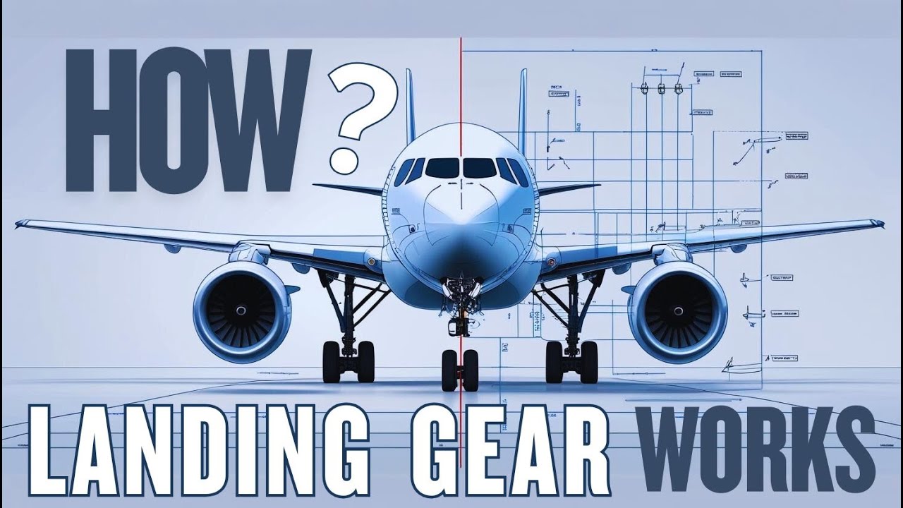 How Landing Gears Actually Work | Mechanism Explained | Plane Aviation