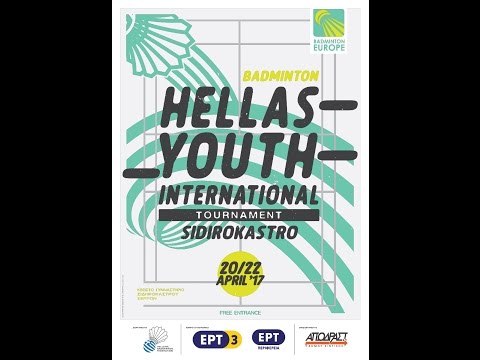Badminton- 2017 - Hellas Youth - Junior international DAY 2