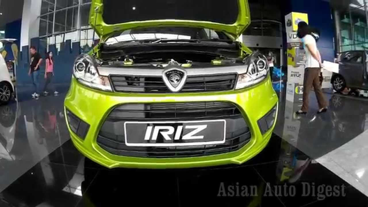 The New 2014 Proton Iriz 1.3 Exec MT Launched Interior Exterior Walk Around