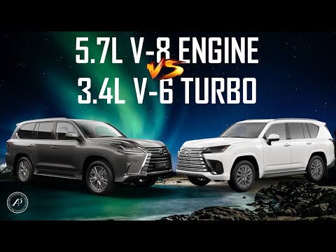 5.7L V-8 vs TWIN TURBO V-6 // WHICH DRIVES BETTER? // LEXUS LX 570 vs LEXUS LX 600