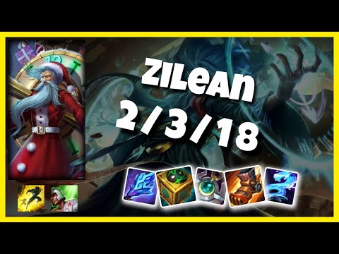 Zilean Challenger Gameplay S11 Replay 11.3 Support (2/3/18) - EU