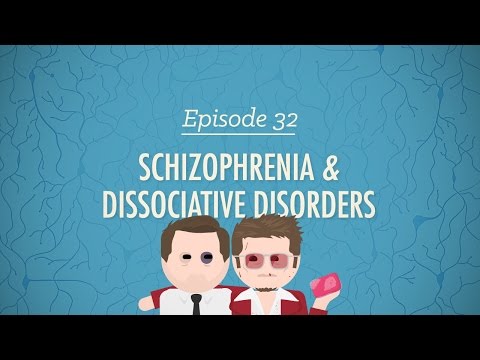 Schizophrenia & Dissociative Disorders: Crash Course Psychology #32