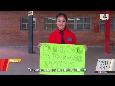 Alumnos de la Escuela Secundaria de Gobernador Garmendia se suman al caso Loan #DondeEstaLoan