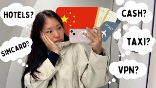 READY for your trip to China with these Travel Tips ✈️ VPN, Taxi, Hotels, Data, Cash & more | 2024