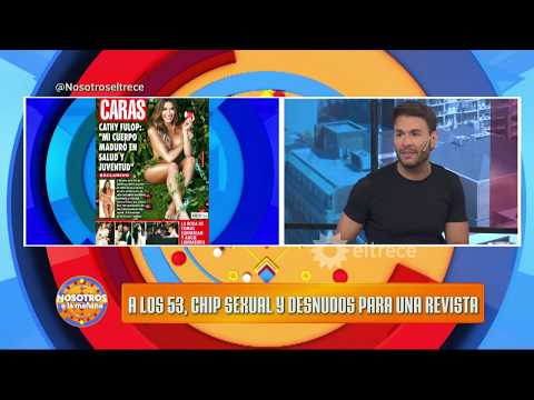 Catherine Fulop confesó que tiene un chip sexual