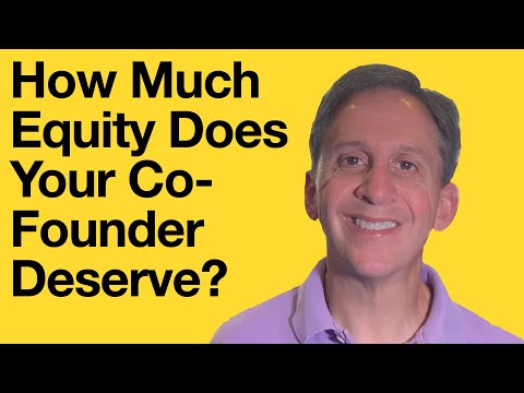 How To Determine Equity for Startup Founders, Explained