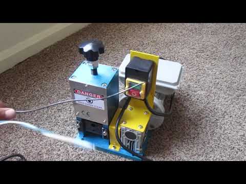 Wire Stripping Machine With Motor