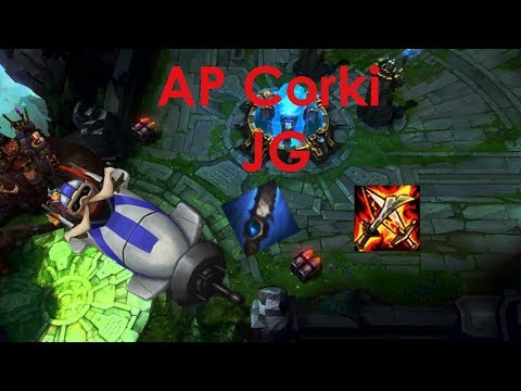 AP Corki Jungle | My friend fed this Tristana that destroyed us!!!!!!!| League of Leagues