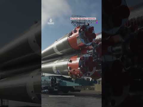 Russia launches rocket into space with military satellite | AJ #shorts