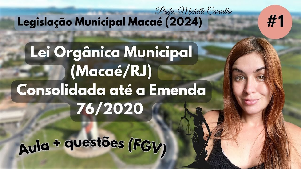 | MACAÉ-RJ | Lei Orgânica do Município de Macaé/RJ - Parte 1