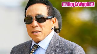 Smokey Robinson Arrives To Natalie Cole's Funeral In Los Angeles 1.11.16 - TheHollywoodFix.com