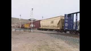 preview picture of video 'UP6358 West - CPP376 - Glenns Ferry, ID'