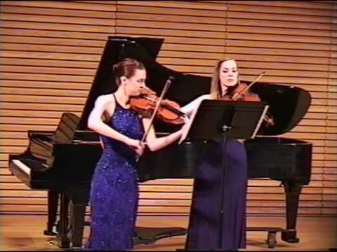 Martinu Three Madrigals for Violin and Viola, III Allegro