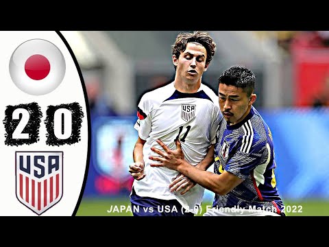 Japan vs USA (2-0)  Highlights || Friendly Match 2022