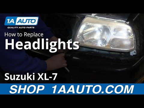 How to Replace Headlights 02-03 Suzuki XL-7
