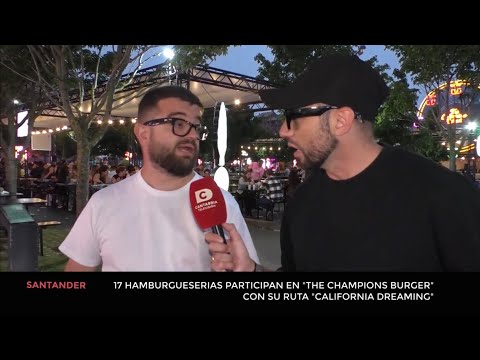 The Champions Burger llega a Santander con su ruta California Dreaming del 18 al 28 de Junio