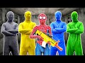 TEAM SPIDER MAN in REAL LIFE || TEAM SPIDER-MAN vs BAD GUY TEAM ??? ( Live Action ) - by Bunny Life