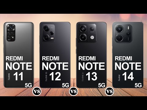 Redmi Note 11 vs Note 12 vs Note 13 vs Note 14 – Full Specs Comparison! 📱🔥