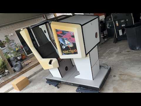Part 1: We Rescued A 1982 SEGA Star Trek Cockpit Arcade Game